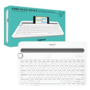 Teclado Logitech K480 bluetooth blanco